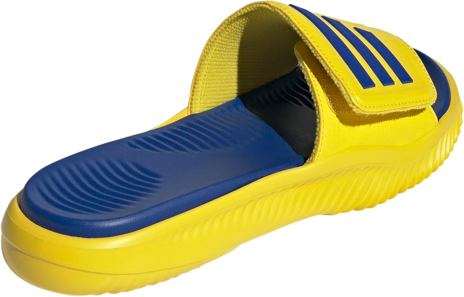imageadidas Originals Unisex Adult Alpharesponse 20 SandalYellowTeam Royal BlueTeam Royal Blue
