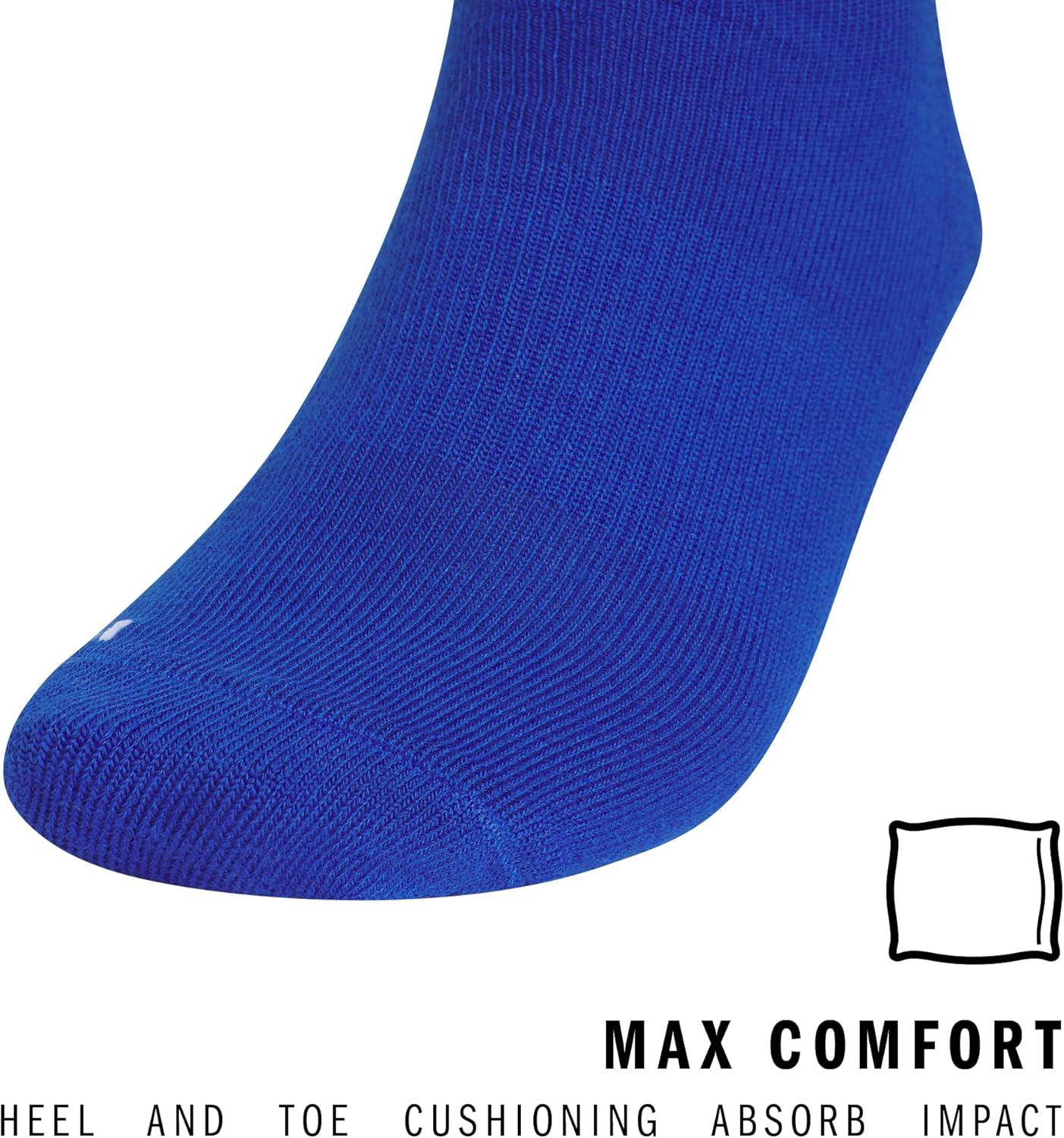 imageadidas Unisex Rivalry Field Compression Sport Socks for Men Women Athletic Socks MoistureWicking NCAA Compliant 2PackRoyal BlueWhite20