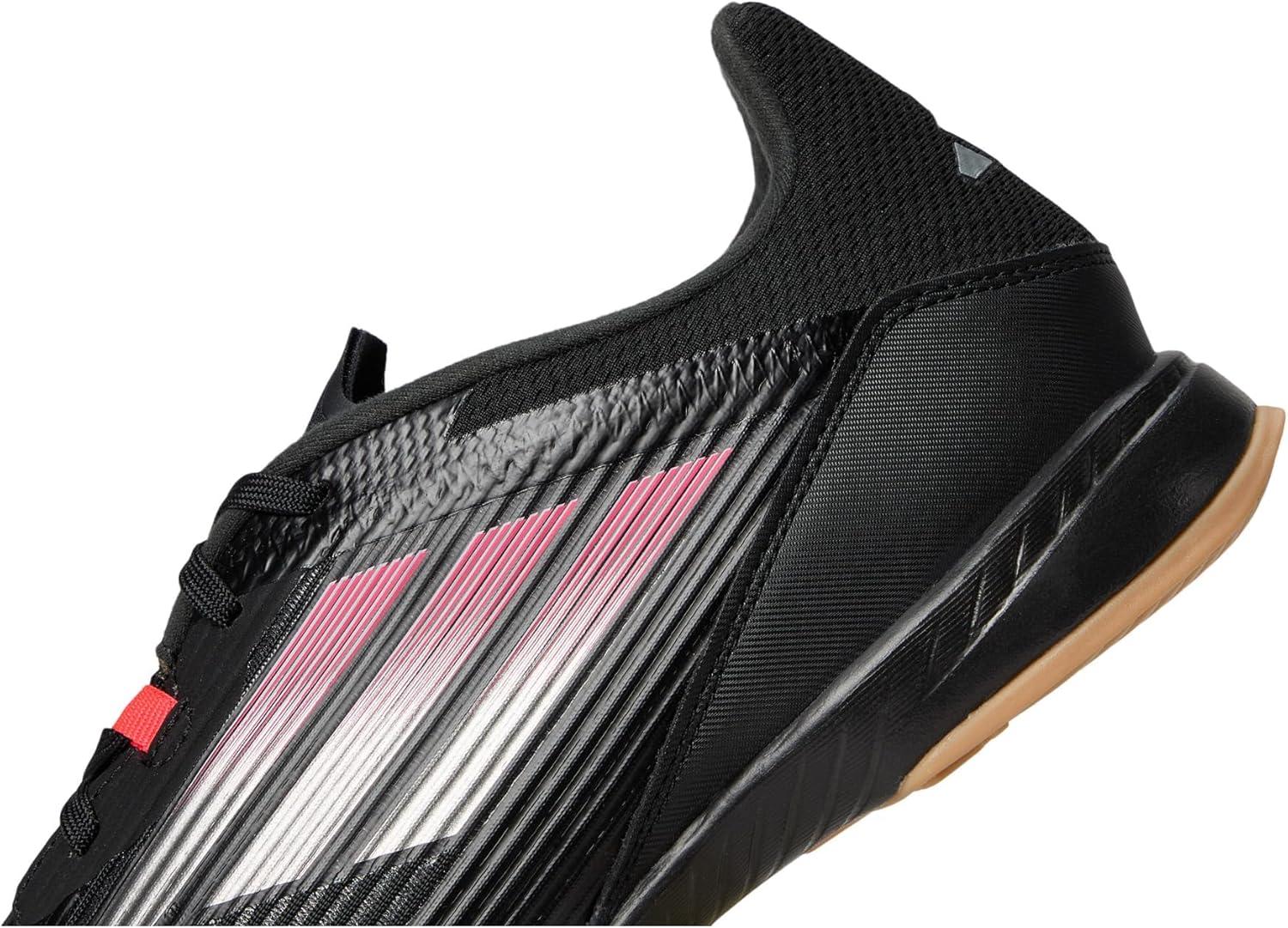 imageadidas UnisexAdult F50 League Indoor SneakerBlackIron MetallicLucid Red