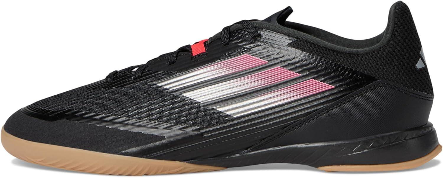 imageadidas UnisexAdult F50 League Indoor SneakerBlackIron MetallicLucid Red