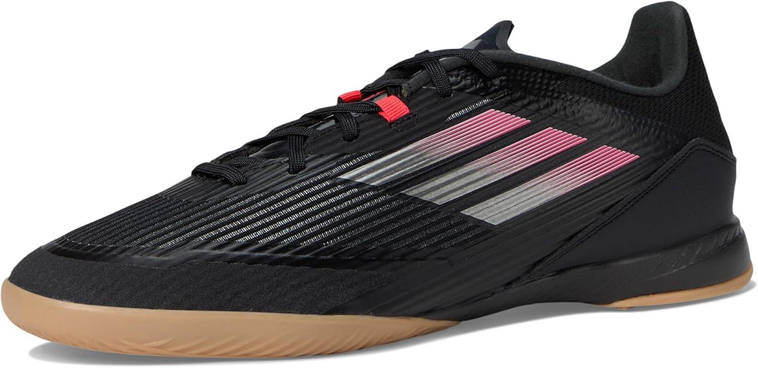 imageadidas UnisexAdult F50 League Indoor SneakerBlackIron MetallicLucid Red