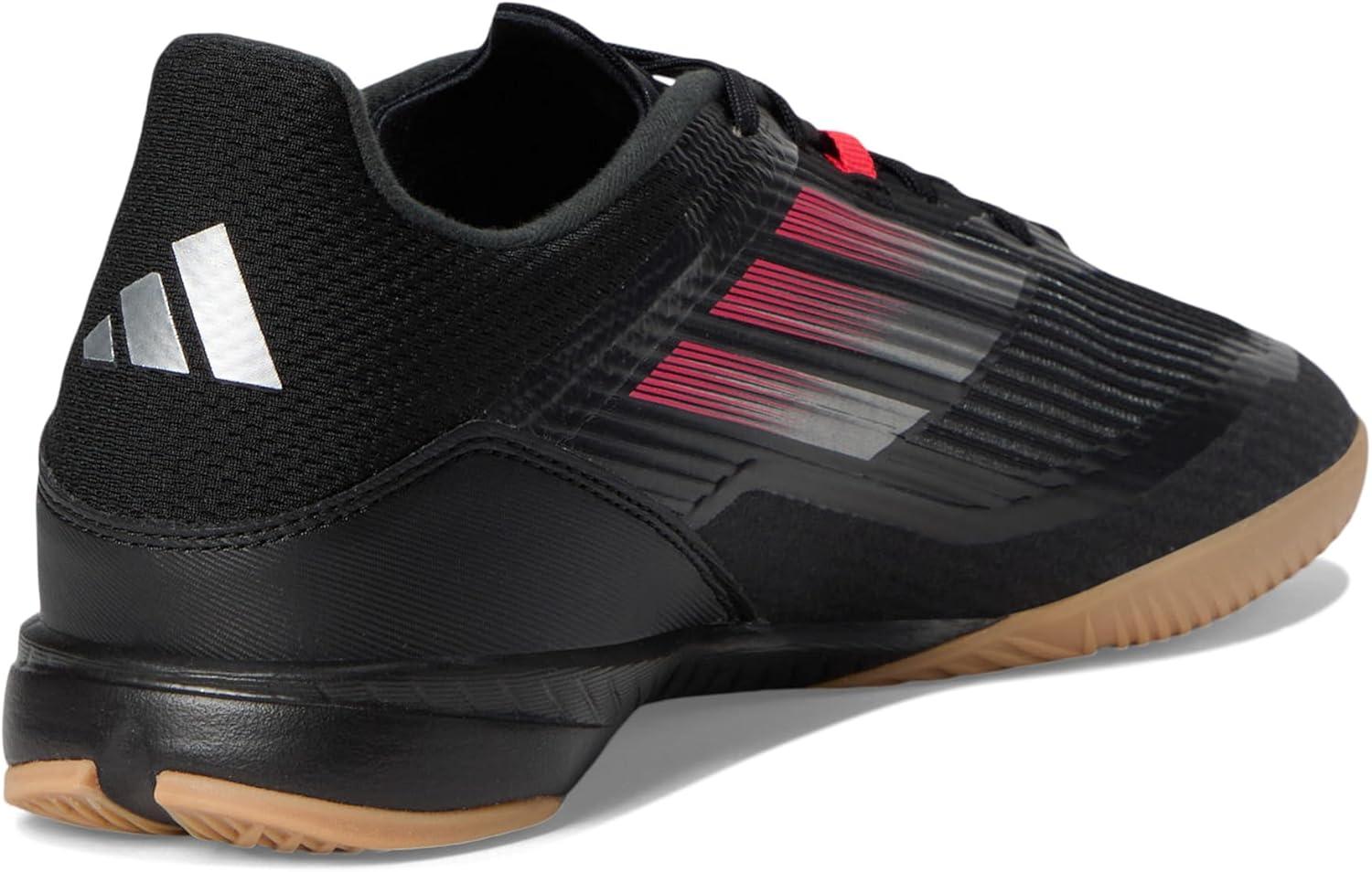imageadidas UnisexAdult F50 League Indoor SneakerBlackIron MetallicLucid Red