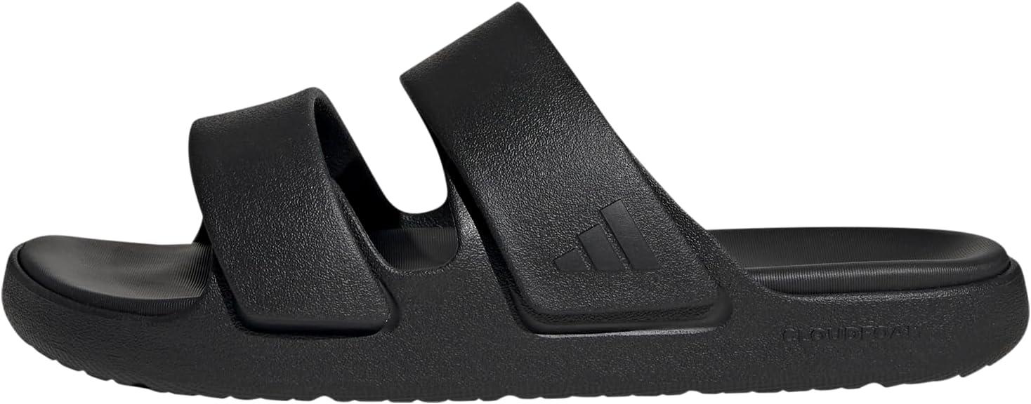 imageadidas UnisexAdult Znscape Slide SandalBlackBlackBlack