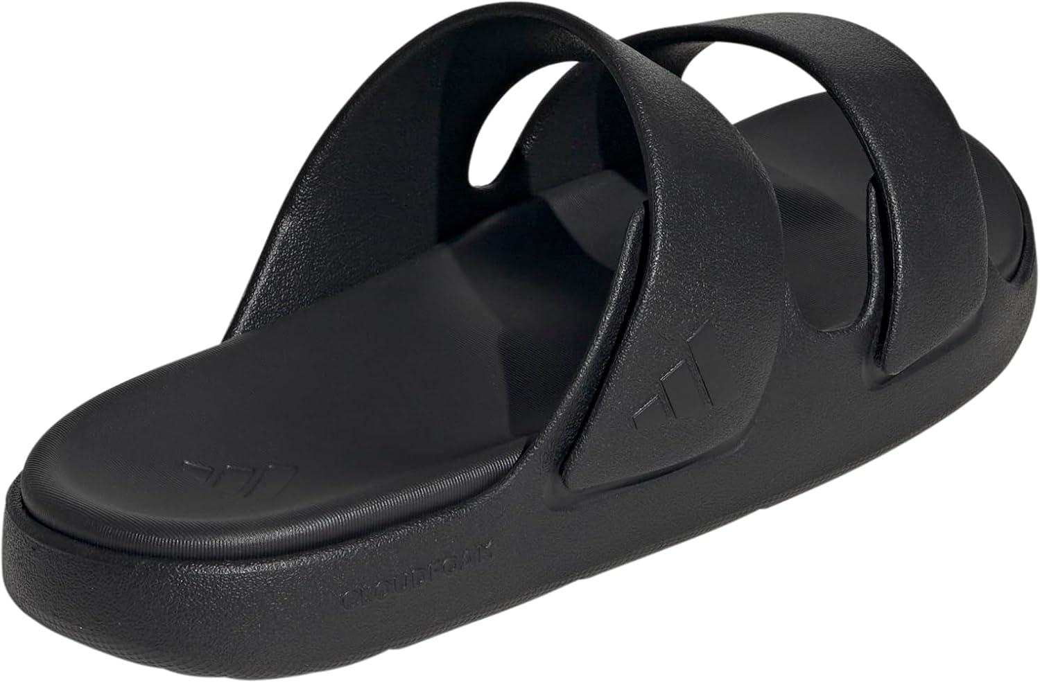 imageadidas UnisexAdult Znscape Slide SandalBlackBlackBlack