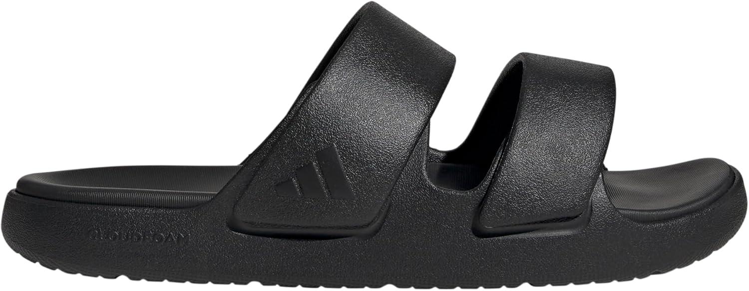 imageadidas UnisexAdult Znscape Slide SandalBlackBlackBlack