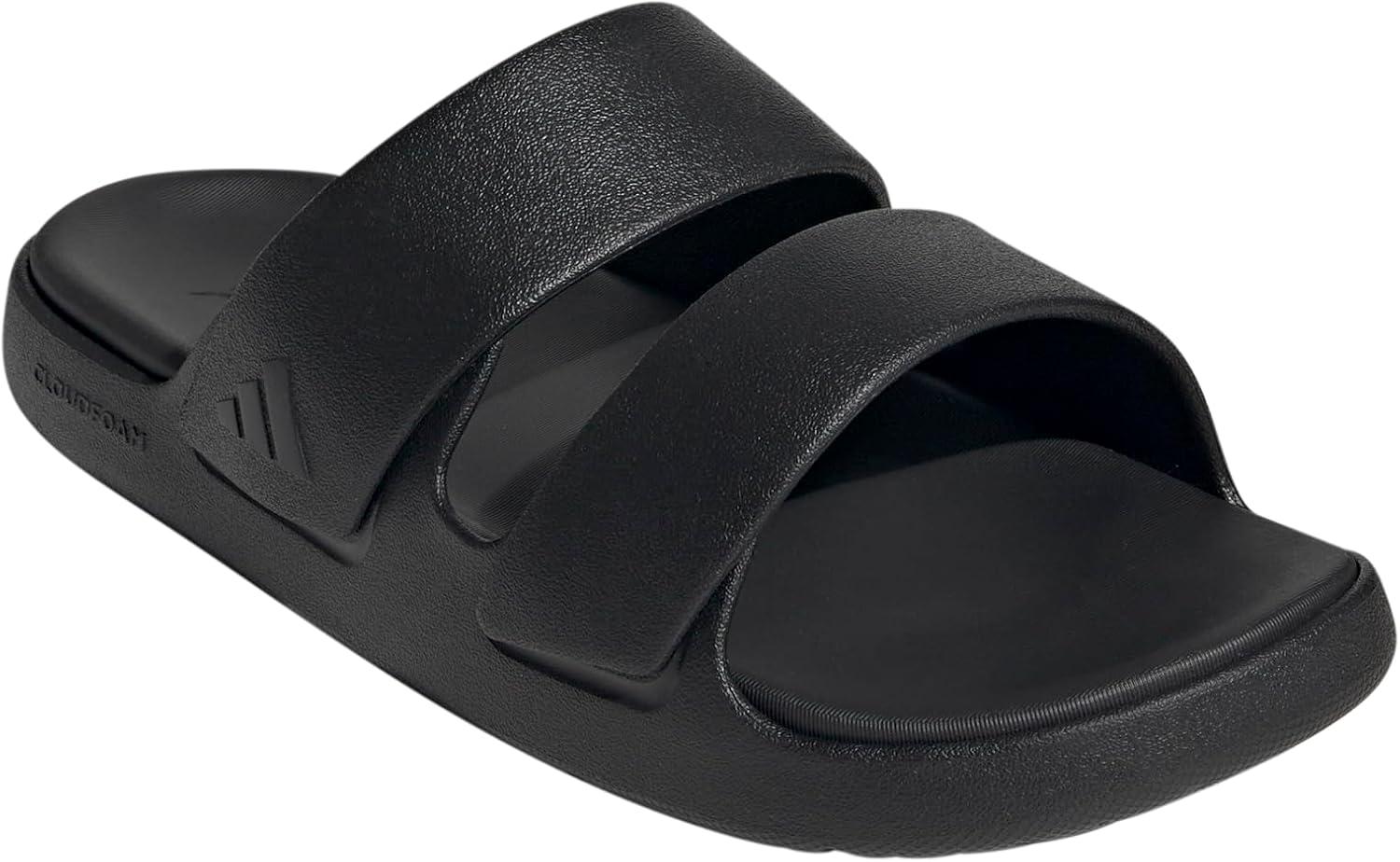 imageadidas UnisexAdult Znscape Slide SandalBlackBlackBlack