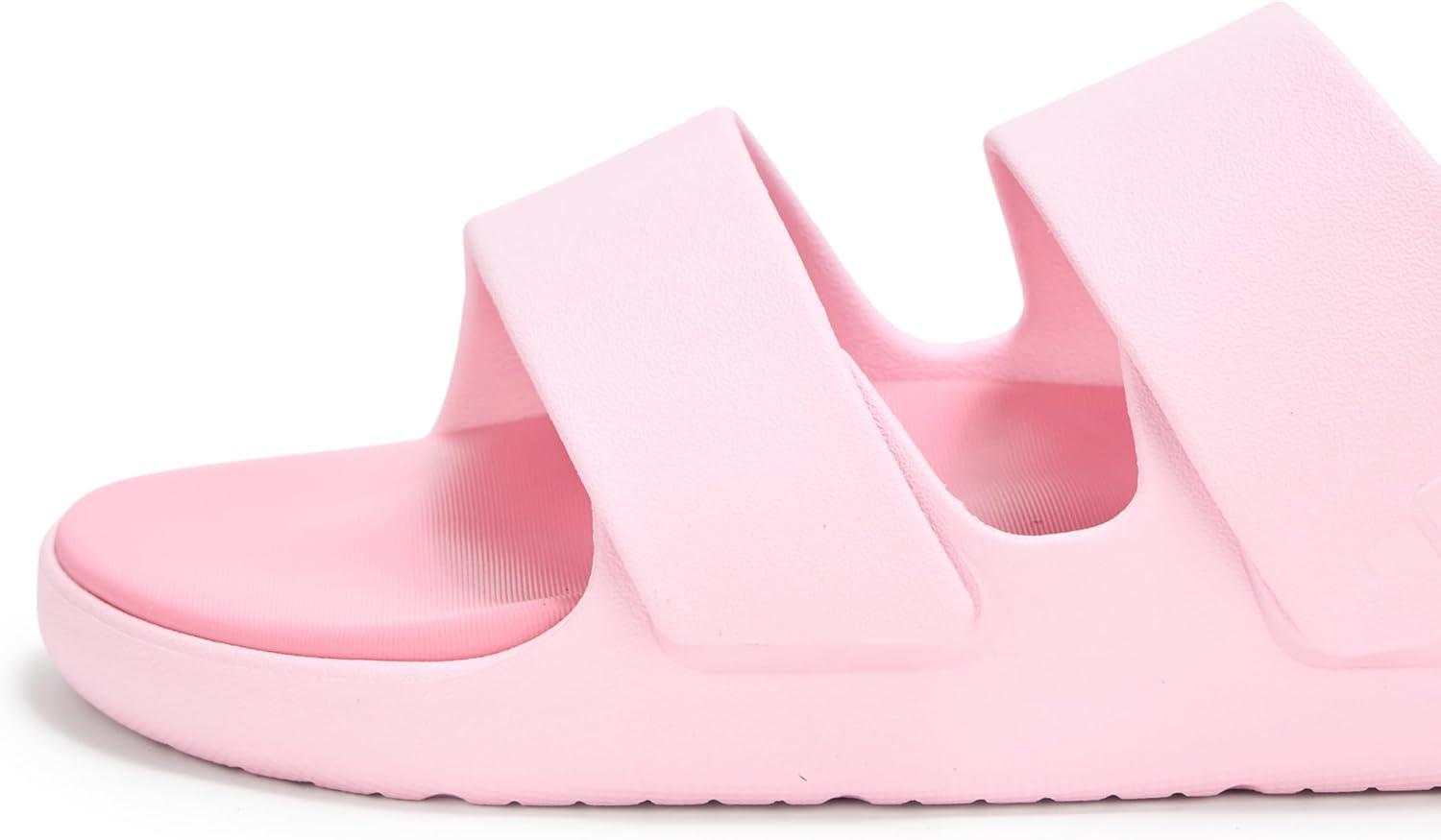 imageadidas UnisexAdult Znscape Slide SandalClear PinkClear PinkBliss Pink