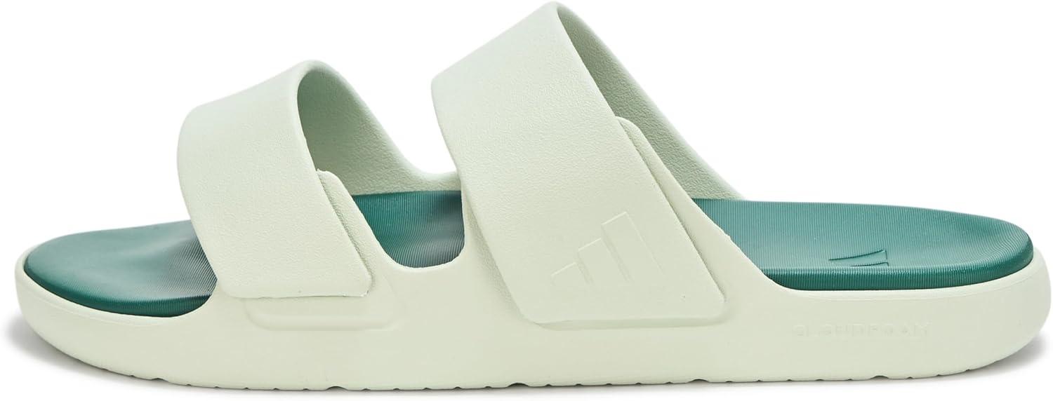 imageadidas UnisexAdult Znscape Slide SandalLinen GreenLinen GreenCollegiate Green