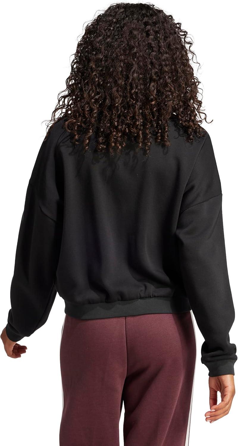 imageadidas Womens Essentials Contemporary Logo Bomber JacketBlack