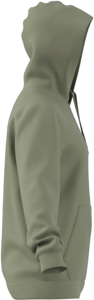 imageadidas mens Essentials Fleece HoodieTent Green