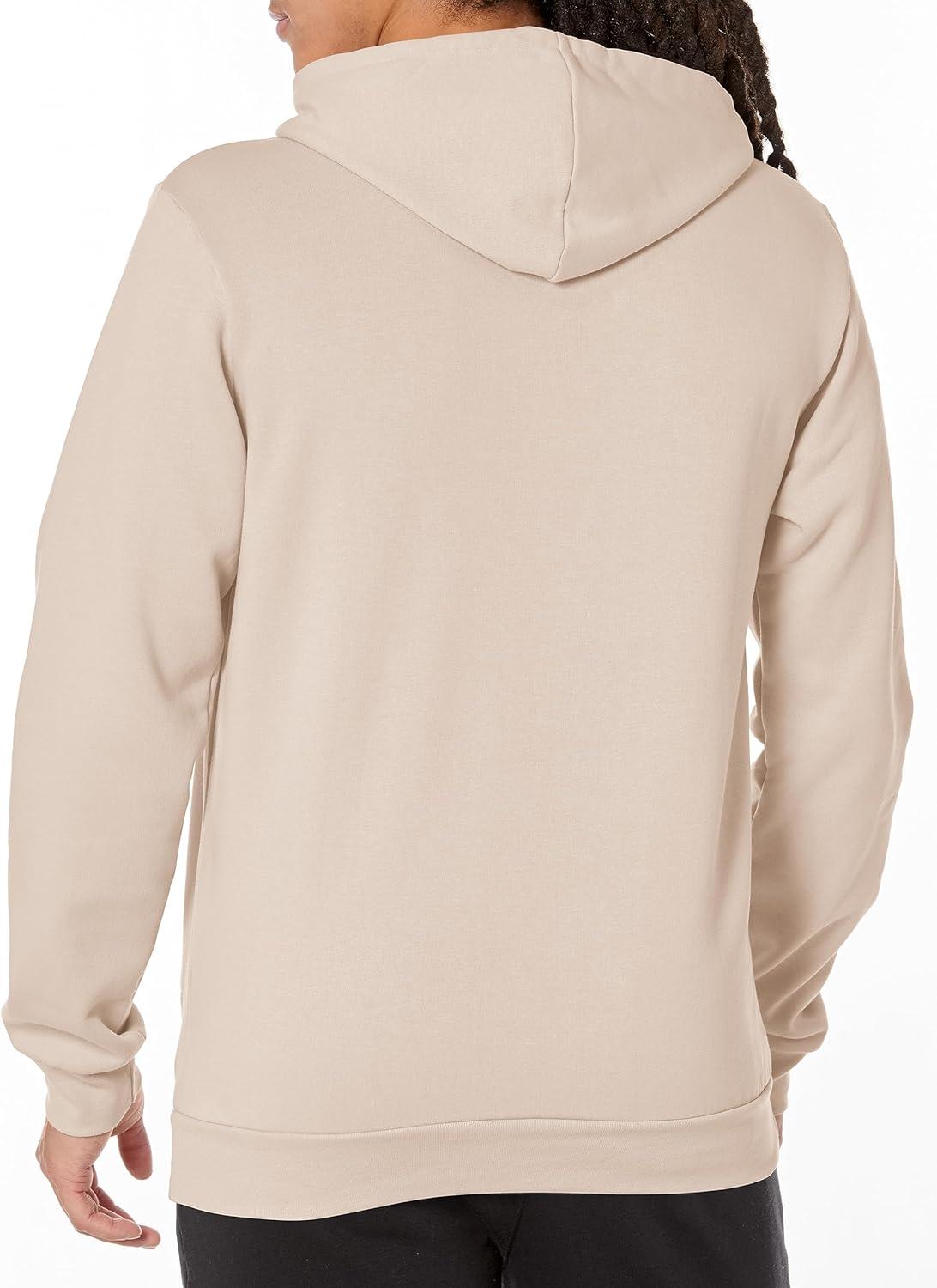 imageadidas mens Essentials Fleece HoodieWonder Beige