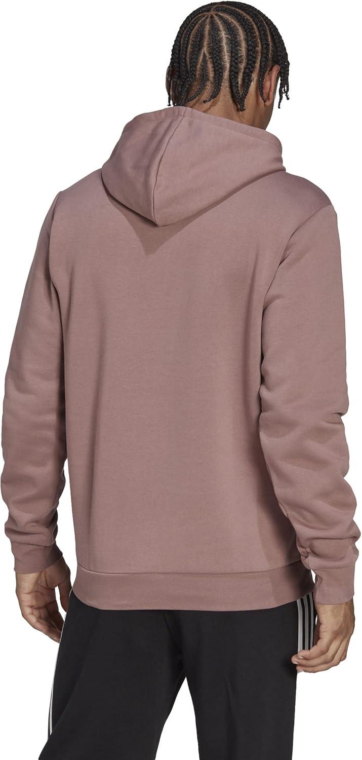 imageadidas mens Essentials Fleece HoodieWonder OxideBlack