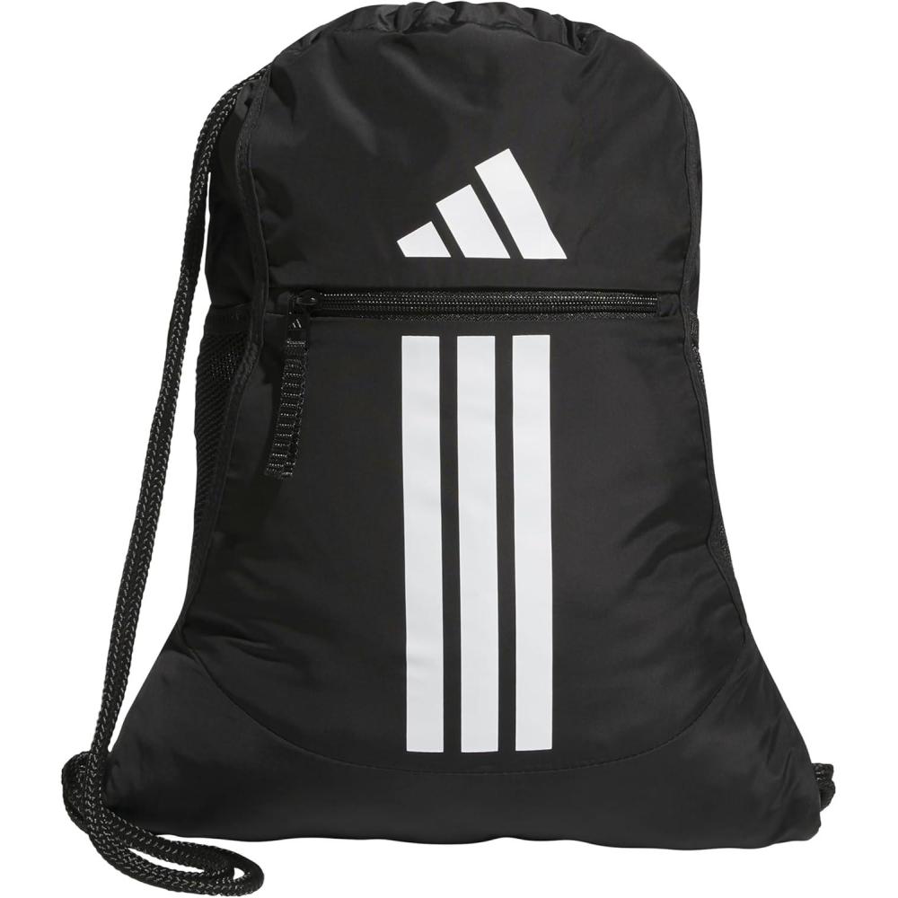 imageadidas Alliance Sackpack  Drawstring Backpack Small Bag for Men and Women3Black