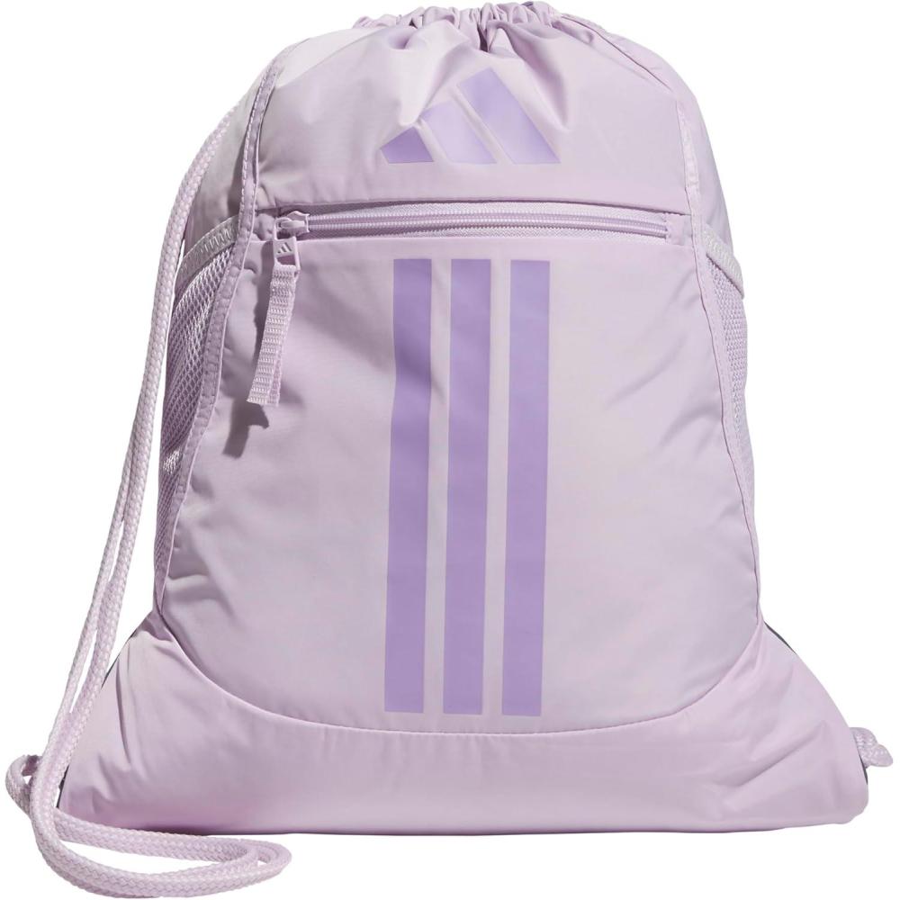 imageadidas Alliance Sackpack  Drawstring Backpack Small Bag for Men and Women3Ice LavenderPowder Plum Purple