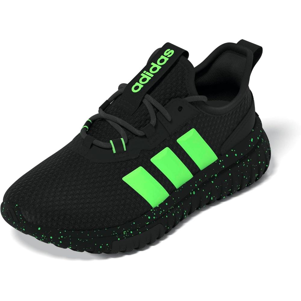 imageadidas Kids Kaptir 40 SneakersBlackLime BurstWhite