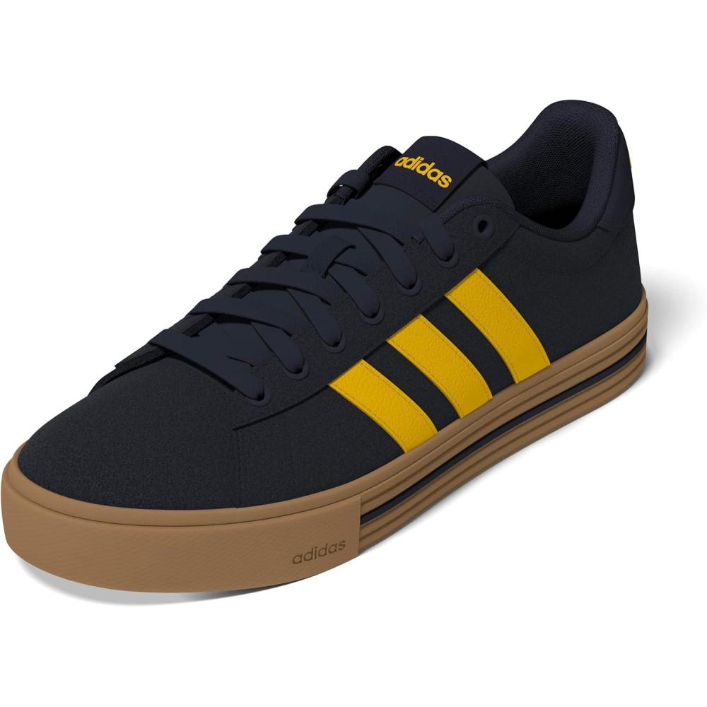 imageadidas Mens Daily 40 ShoeLegend InkUtility YellowGum