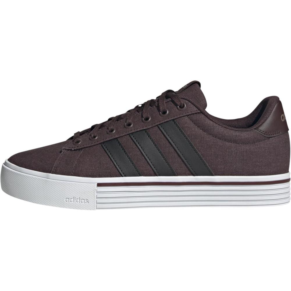 imageadidas Mens Daily 40 ShoeShadow BrownBlackWhite