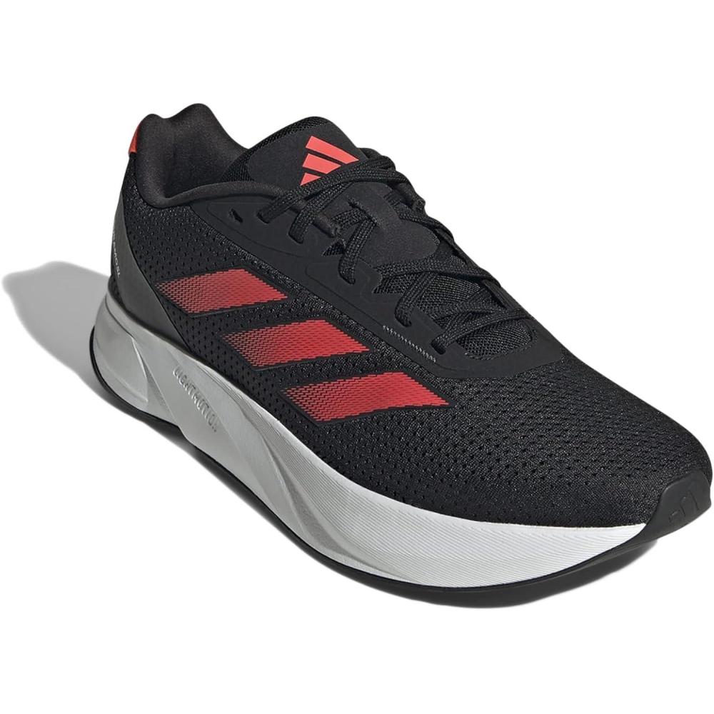 imageadidas Mens Duramo Sl RunningBlackSolar RedGrey