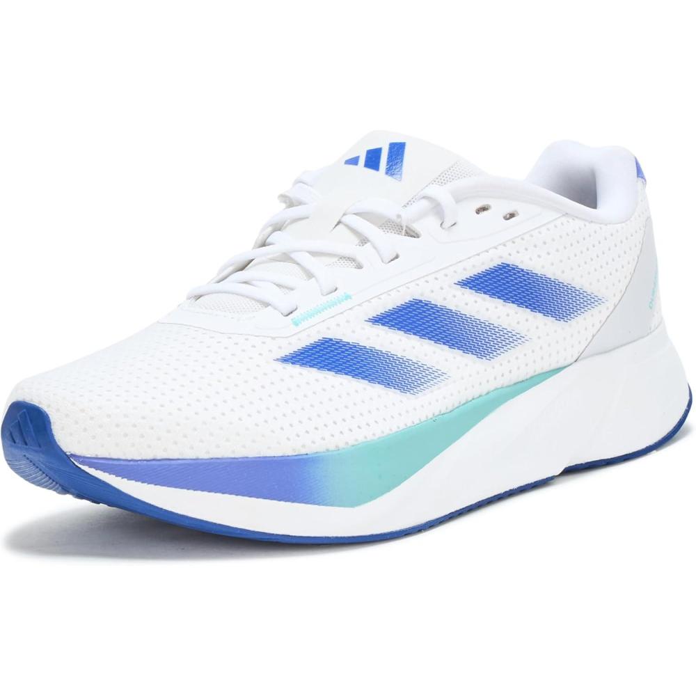 imageadidas Mens Duramo Sl RunningWhiteLucid BlueFlash Aqua