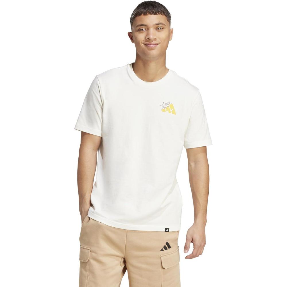 imageadidas Mens Food Pack Graphic TShirtOff WhiteGrilled Cheese