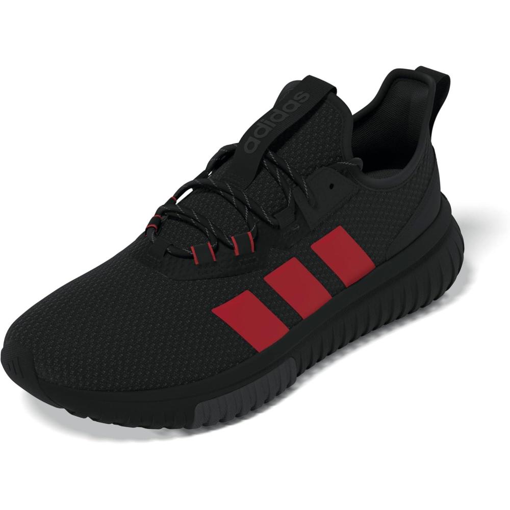 imageadidas Mens Kaptir 40 SneakersBlackBetter ScarletCarbon