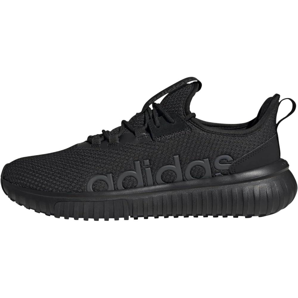 imageadidas Mens Kaptir 40 SneakersBlackCarbonCarbon