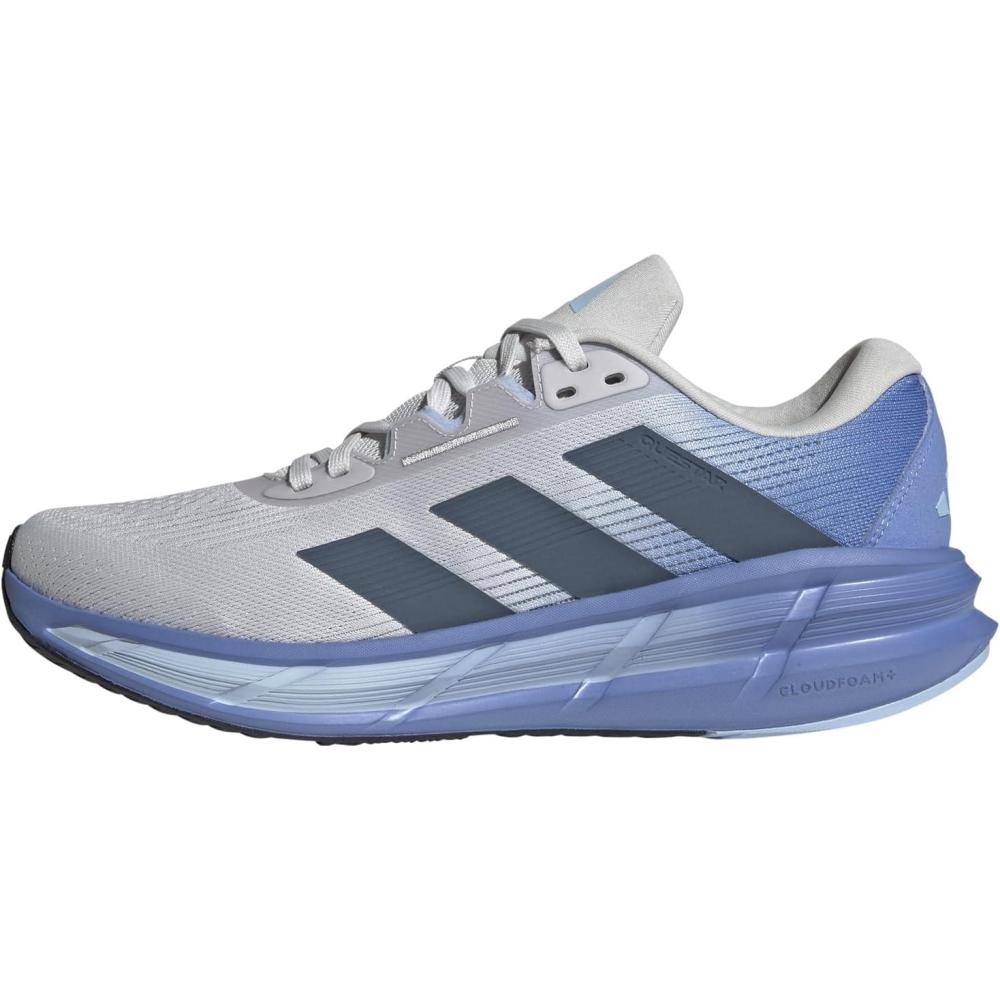 imageadidas Mens Questar 3 RunningDash GreyPreloved InkBlue Fusion