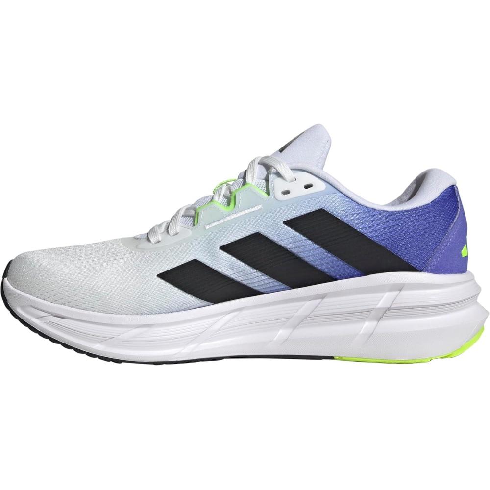 imageadidas Mens Questar 3 RunningWhiteBlackCobalt Blue