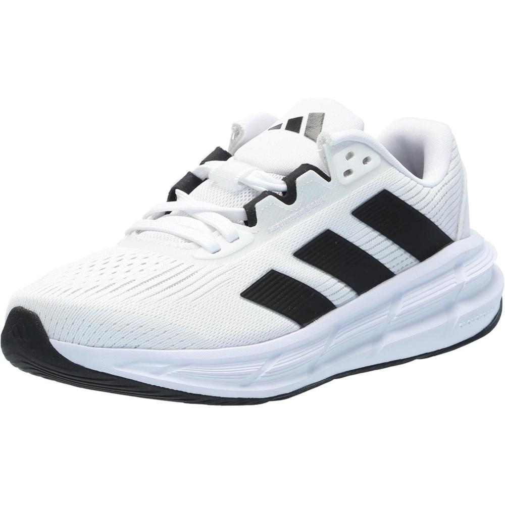 imageadidas Mens Questar 3 RunningWhiteBlackDash Grey