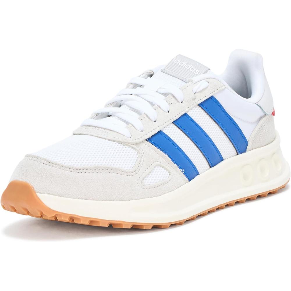 imageadidas Mens Run 84WhiteTeam Royal BlueGrey