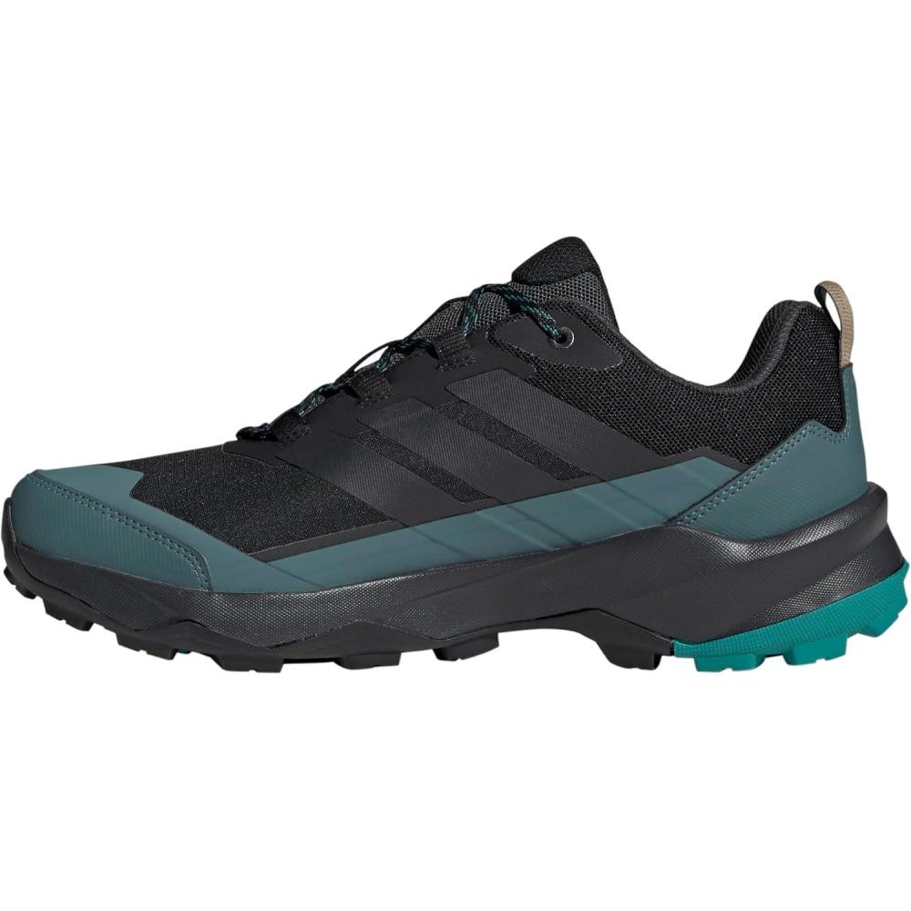 imageadidas Mens Terrex Skychaser Ax5 Goretex Hiking ShoeBlackCarbonPure Teal