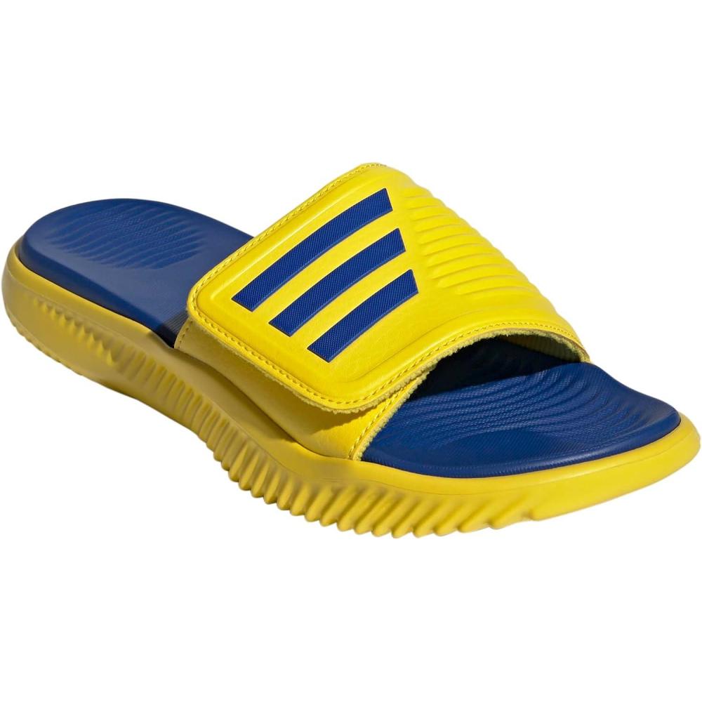 imageadidas Originals Unisex Adult Alpharesponse 20 SandalYellowTeam Royal BlueTeam Royal Blue