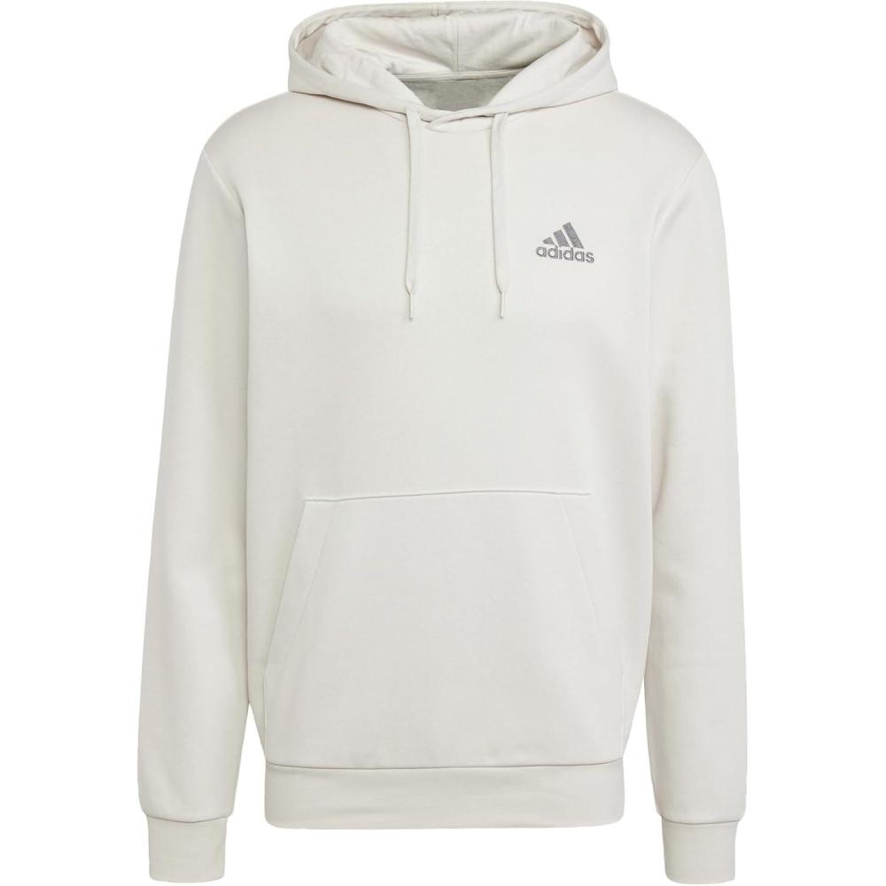 imageadidas mens Essentials Fleece HoodieAlumina