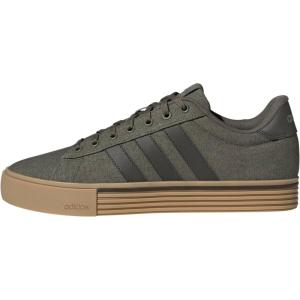 adidas Men’s Daily 4.0 Shoe(Olive Strata/Shadow Olive/Gum)