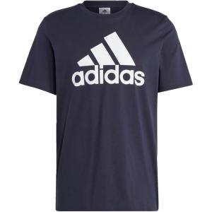 adidas Men’s Essentials Single Jersey 3-Stripes T-Shirt(Legend Ink/White)