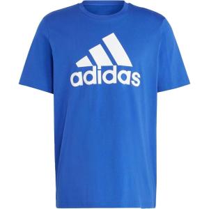 adidas Men’s Essentials Single Jersey 3-Stripes T-Shirt(Semi Lucid Blue)