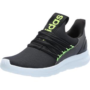 adidas Men’s Lite Racer Adapt 7.0 Shoes(Black/Grey/Lucid Lemon)