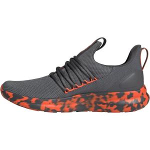 adidas Men’s Lite Racer Adapt 7.0 Shoes(Grey/Semi Impact Orange/Grey)