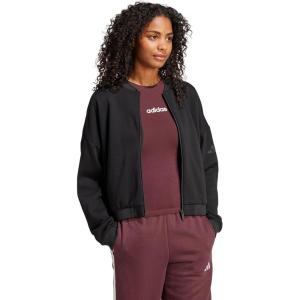 adidas Women’s Essentials Contemporary Logo Bomber Jacket(Black)