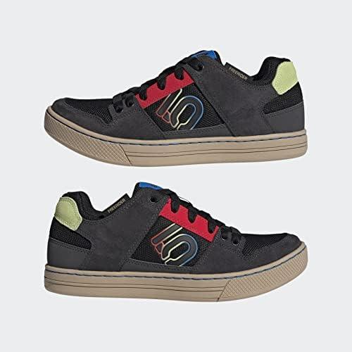 imageadidas Mens MenFive Ten Trailcross LT Mountain Bike ShoesCore BlackCarbonPulse Lime