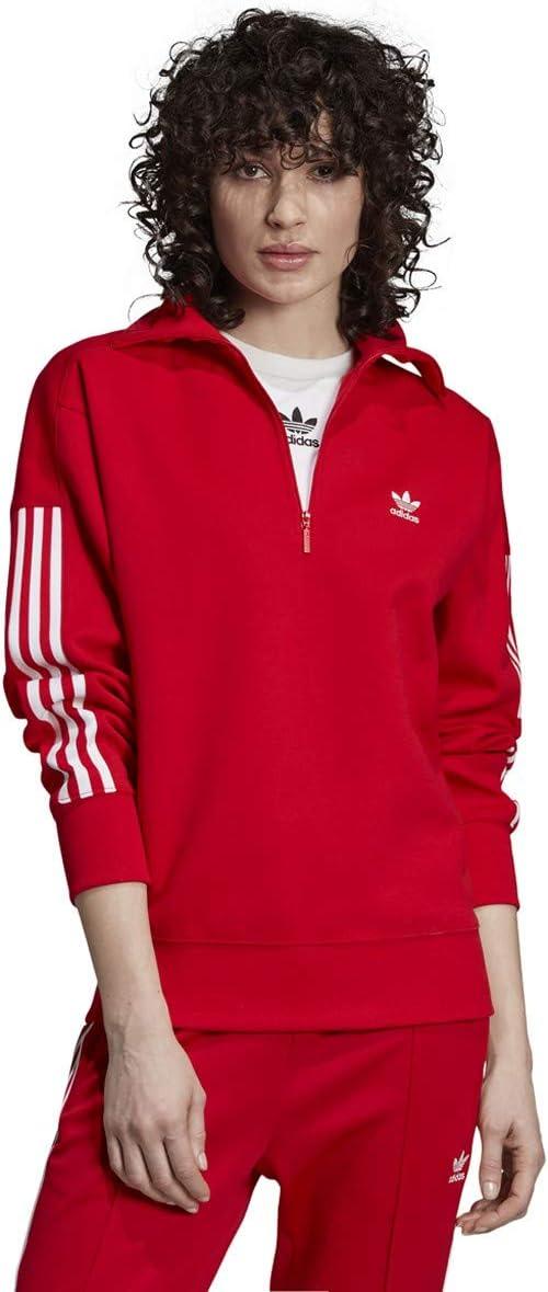 imageadidas Originals Womens Lockup SweatshirtScarlet