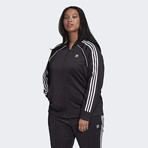imageadidas Originals Womens Superstar Track TopBlackWhite