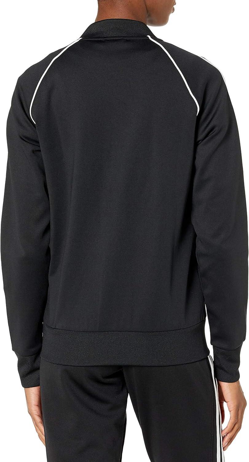 imageadidas Originals Womens Superstar Track TopBlackWhite