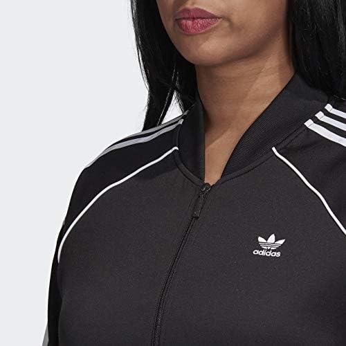 imageadidas Originals Womens Superstar Track TopBlackWhite