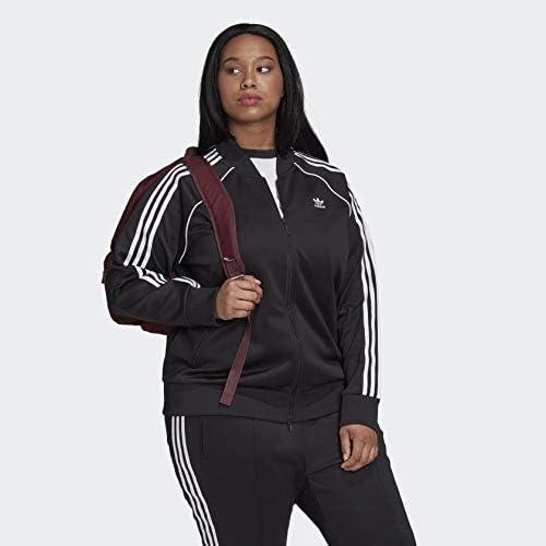 imageadidas Originals Womens Superstar Track TopBlackWhite