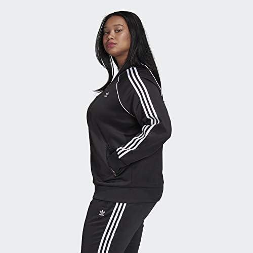 imageadidas Originals Womens Superstar Track TopBlackWhite