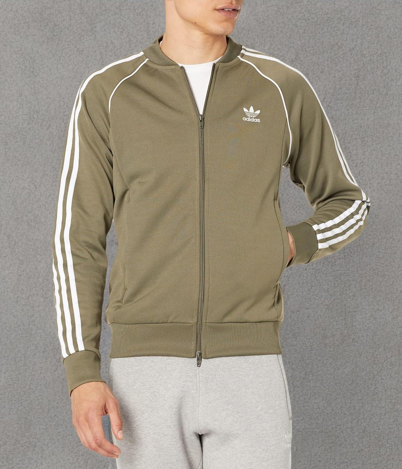 imageadidas Originals Womens Superstar Track TopOlive Strata