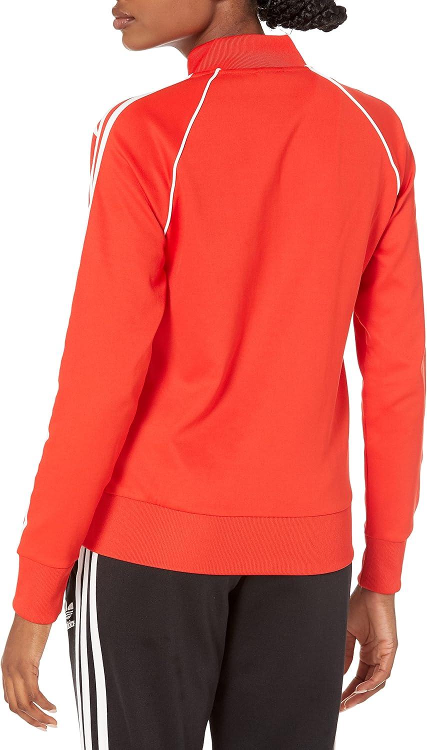 imageadidas Originals Womens Superstar Track TopRed