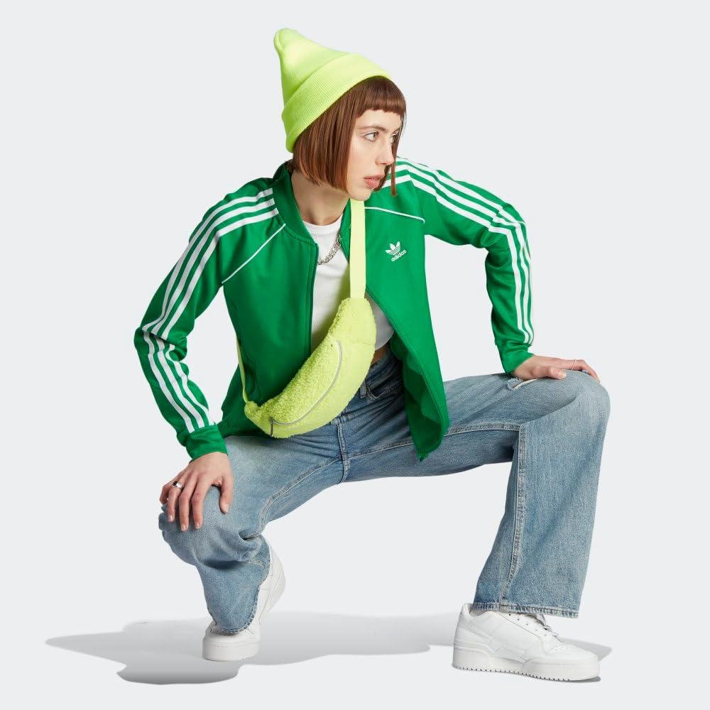 imageadidas Originals Womens Superstar Track TopTeam OnixWhite