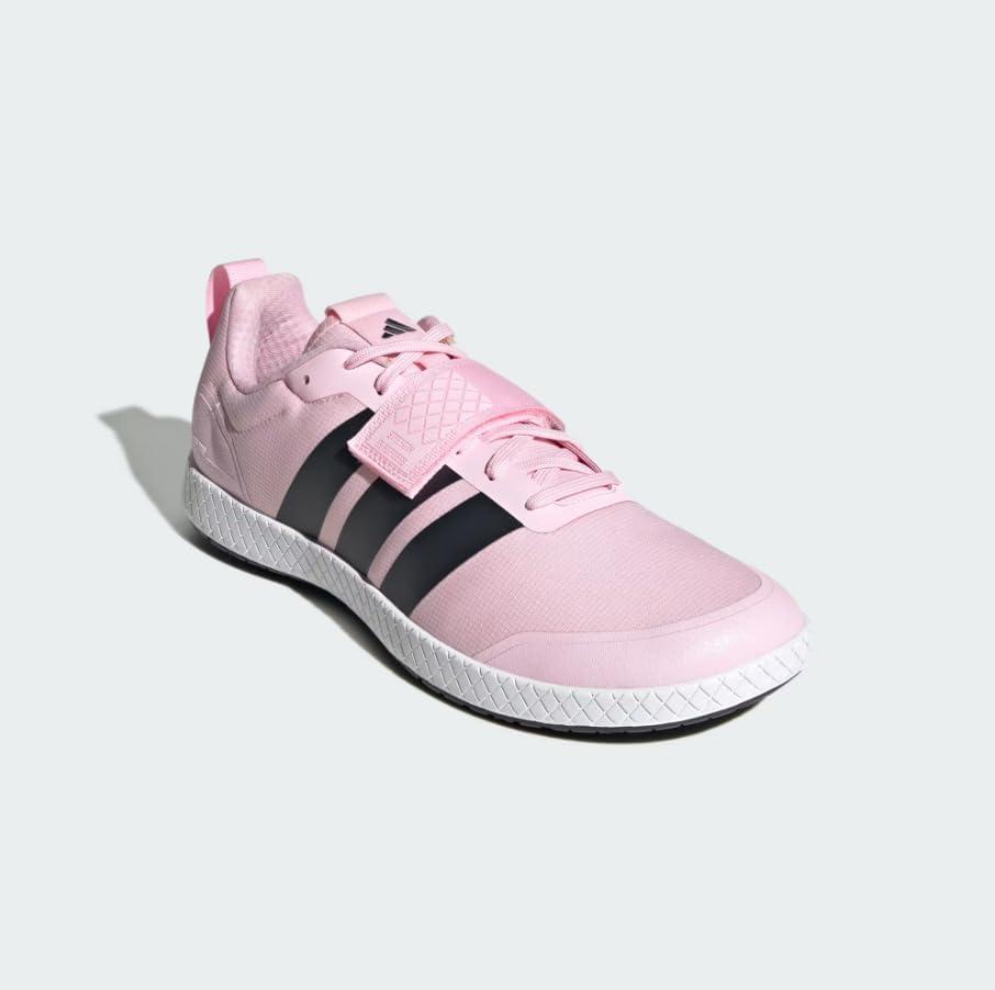 imageadidas UnisexAdult The Total 20 Weightlifting Shoes SneakerClear PinkCarbonWhite